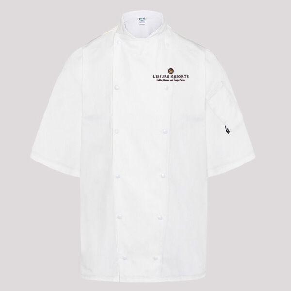 Short Sleeve Chefs Jacket Thumbnail