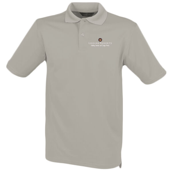 Coolplus Polo Shirt - Heather Grey Thumbnail